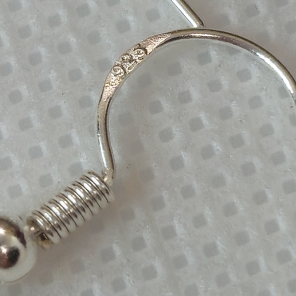 Handmade Pink AB Crystal Guardian Angel Sterling Silver Earrings Handmade by me! - Picture 9 of 14